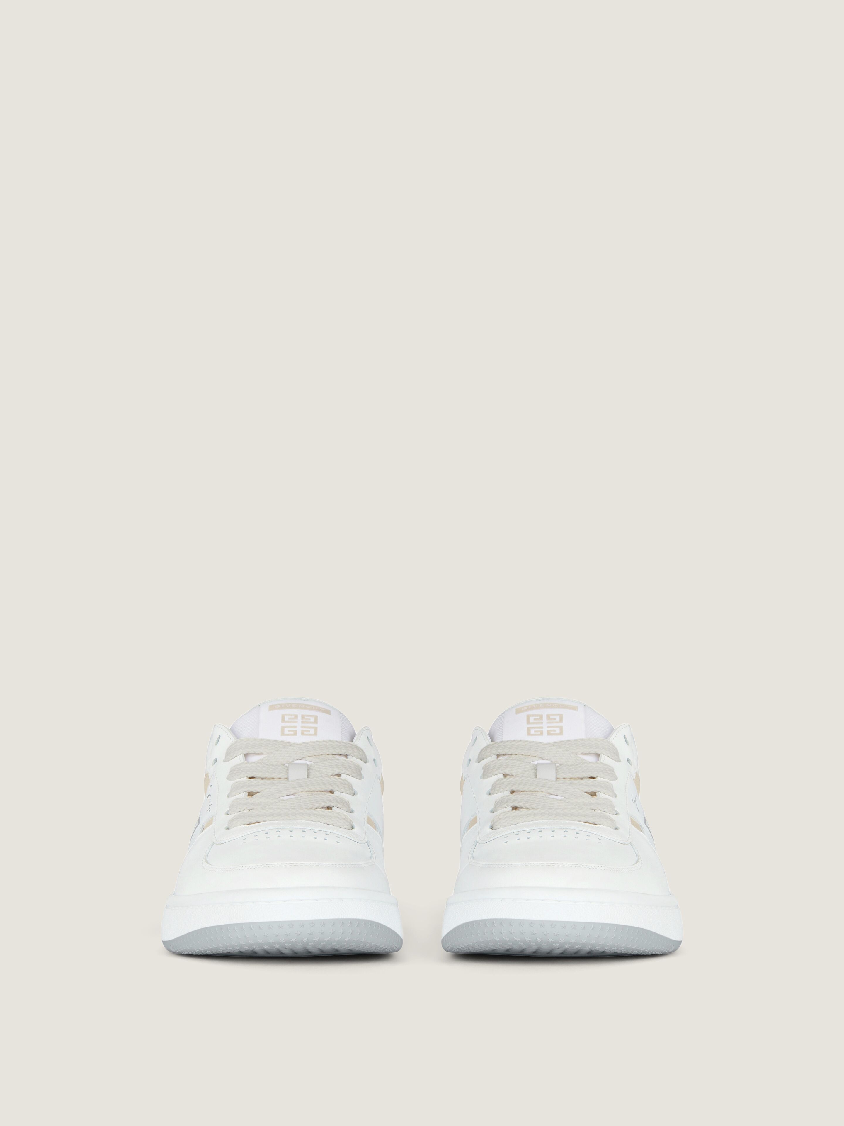 G Move sneakers in mixed leathers